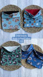 Child Snoods Ready to Post