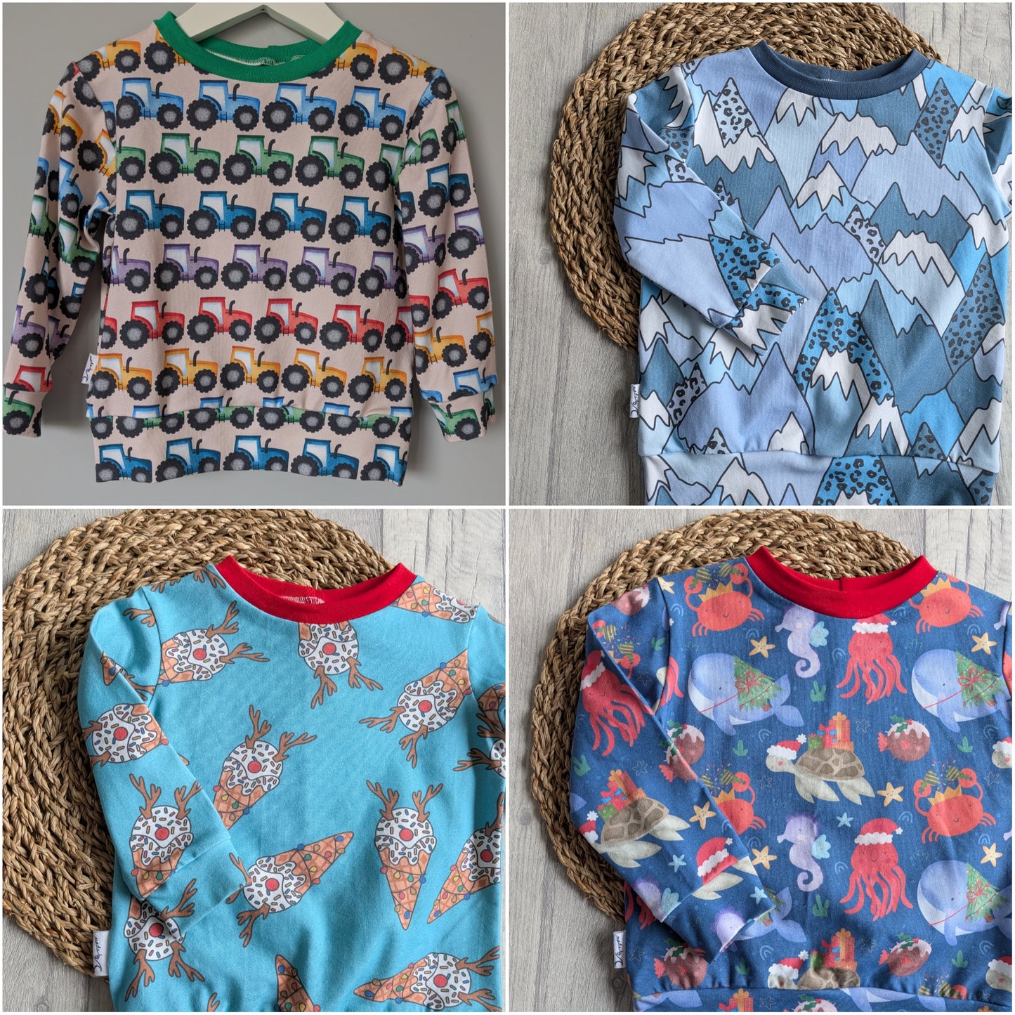 Ready to Post Jumper Style Tops - various available