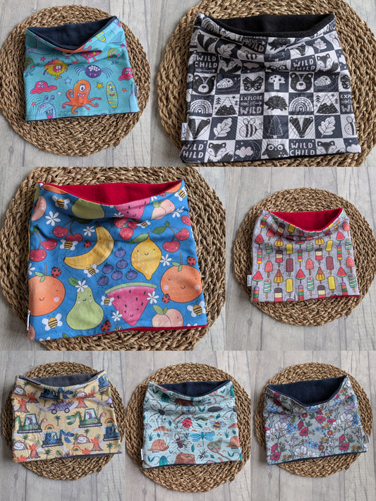 Ready to Post Child Snoods - various available