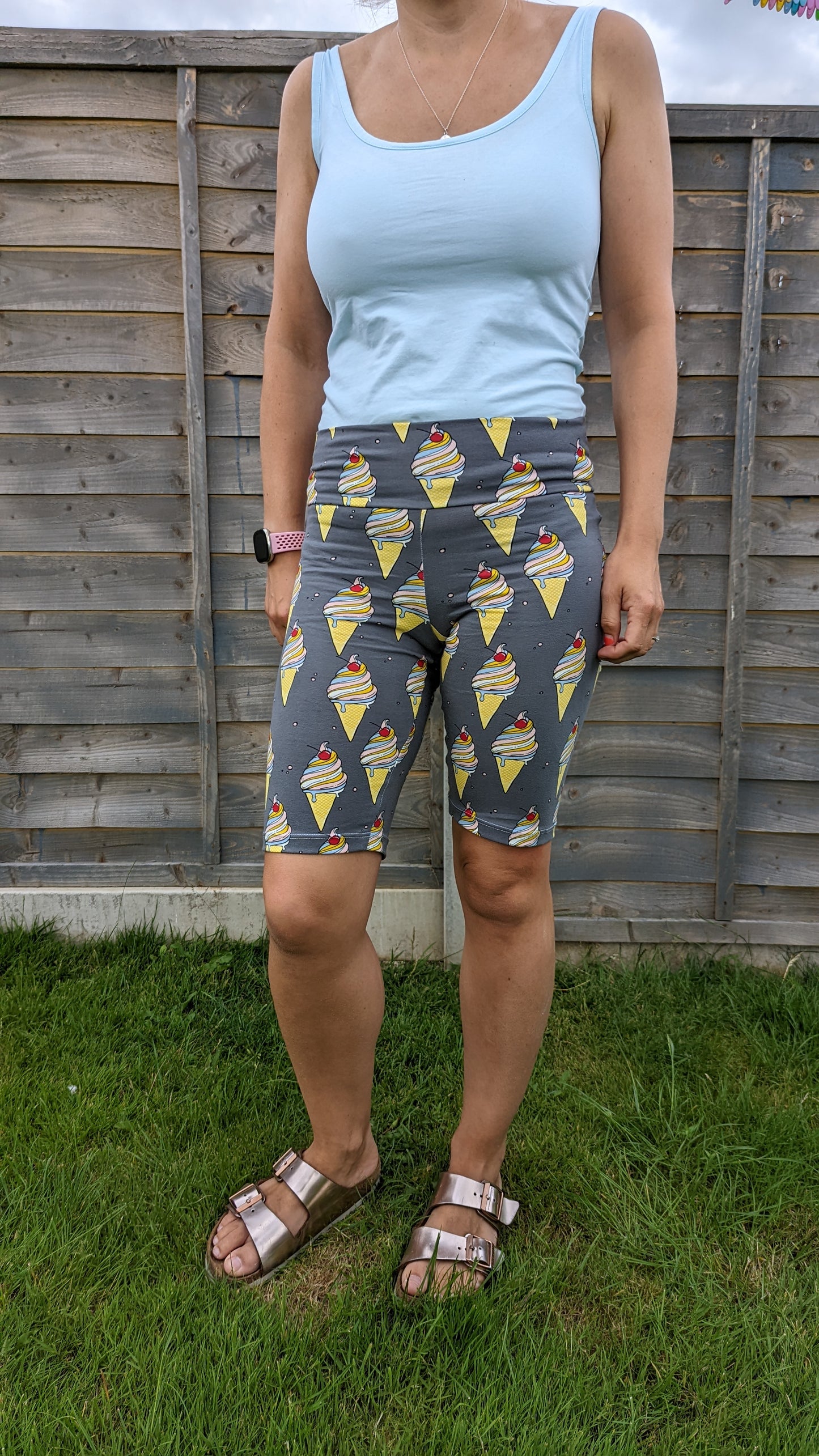 Adult's Cotton Jersey 'Cycling' Shorts